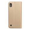 Etui z klapką na Samsung A10 Smart Case Book złote