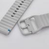 Pasek do zegarka 22 mm Titmo Strap S3 silicone szary