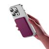 Powerbank zgodny z MagSafe Forcell F-Energy Slim F5K9 QC4.0 PD3.0 15W 5000 mAh burgundowy  0INT