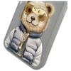 NIMMY futerał COOL&CUTE 2.0 Bear do IPHONE 15 Pro Max szary