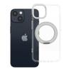 Etui na iPhone 14 Frame Circle Stand zgodne z MagSafe transparentne