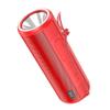 Głośnik bluetooth z latarką 2 x 15W 2h Hoco HC11 czerwony