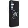 KARL LAGERFELD futerał do SAMSUNG S25 Plus KLHMS25MSKCHTCK (Magnetic Silicone Double Heads) czarny