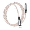 Kabel USB C do Lightning Hoco PD 20W 1 m U112 szary