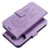 Etui z klapką na iPhone 16 PRO Mezzo Book łapacz snów fioletowe