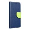 Kabura FANCY Book do  SAMSUNG A32 5G granatowo limonkowy