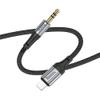 Kabel AUX Lightning do Jack 3,5 mm Hoco 1 m UPA26 czarny