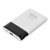 Powerbank PD3.0 3A 22,5W 10000 mAh z wbudowanymi kablami USB C / Lightning Charmast W1202 biały 0INT