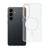 Etui na Samsung S26 Go Orange zgodne z MagSafe transparentne