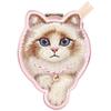 NIMMY zawieszka magnetyczna DENIM FASHION RAGDOLL CAT różowa