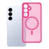 Futerał do Samsung S25 PLUS Full Matte Mag Cover zgodny z MagSafe różowy