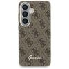 GUESS futerał do SAMSUNG S26 GUHMS26S5P4FWMSW (4G Script MagSafe) brązowy