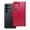 Etui z klapką na Samsung S26 ULTRA Mezzo Book koty czerwone