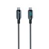 Kabel USB-C do USB-C Forcell F-Energy QC4.0 PD 3A 60W Digital 1,2 m C274 czarny