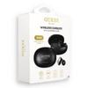 Sluchawki bezprzewodowe douszne OWS Guess Metalic Finish Electropated Parts Classic Logo czarne