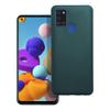 Futerał do Samsung A21S Matt ciemnozielony