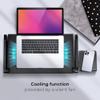 Podstawka pod laptop uniwersalna regulowana + chłodzenie YL-803 czarna