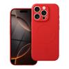 Futerał do iPhone 16 PRO Silicone Mag Cover zgodny z MagSafe czerwony