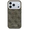 GUESS futerał do IPHONE 18 Pro Max/17 Pro Max (Big Resin Logo 4G) brązowy