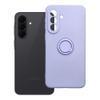 Etui na Samsung A37 5G Silicone Ring fioletowe