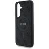 GUESS futerał do SAMSUNG S25 GUHMS25SG4GFRK (Magnetic PU 4G Ring Classic Logo) czarny