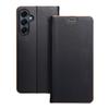 Etui z klapką na Samsung A16 5G Luna Book Gold czarne
