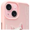 NIMMY futerał GLASSES COOL CAT do IPHONE 15 różowy