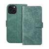 Etui z klapką na iPhone 15 Tender Book zielone