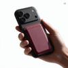 Etui na kartę magnetyczne kompatybilne z MagSafe MagWallet dark cherry