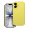 Futerał do iPhone 17 Silicone 2mm zgodny z MagSafe żółty