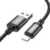 Kabel USB A do Lightning Hoco 2,4A 3 m X91 czarny