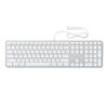 Klawiatura przewodowa USB A/USB C QWERTY Dual (Mac/Windows) Satechi Slim LX3 Wired szara