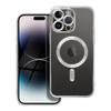 Futerał do iPhone 12 PRO MAX Electro Mag Cover zgodny z MagSafe srebrny
