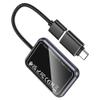 Bezprzewodowy adapter CarPlay Hoco USB A / USB C HU1 czarny