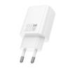 Ładowarka sieciowa do telefonu Hoco USB C QC PD 20W N60 biała
