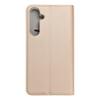 Etui z klapką na Samsung A55 Smart Case Book złote