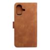 Etui z klapką na iPhone 17 Tender Book brązowe