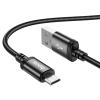 Kabel USB A do Micro USB Hoco 2,4A 1 m X89 czarny