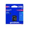 GOODRAM karta pamięci microSD 256GB 100MB/s class 10 UHS I z adapterem SD