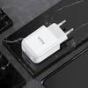 Ładowarka sieciowa do telefonu Hoco USB A 2A 10W + kabel USB A do USB C N2 biała