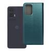 Etui z klapką na Motorola G35 5G Smart Magneto ciemnozielone