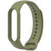 Pasek silikonowy do XIAOMI Mi Band 5 / 6 / 7 zielony (08)