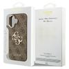 GUESS futerał do IPHONE 17 GUHCP17S4GMGCBR (PU W/ Big 4G Classic Logo) złoto brązowy