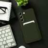 Futerał do Samsung A25 5G Card Case zielony