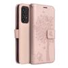 Etui z klapką na Samsung A33 5G Mezzo Book drzewo złoto-różowe