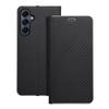 Etui z klapką na Samsung A16 5G Luna Book Carbon czarne