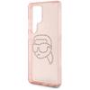 KARL LAGERFELD futerał do SAMSUNG S25 Ultra KLHCS25LHKHDCELP (IML Rhinestones K Head) różowy