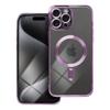 Futerał do iPhone 15 PRO MAX Electro Mag Cover zgodny z MagSafe fioletowy
