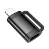 Adapter OTG Lightning do USB C Hoco 2A UA31B czarny
