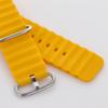 Pasek do zegarka 22 mm Titmo Strap S2 silicone żółty
